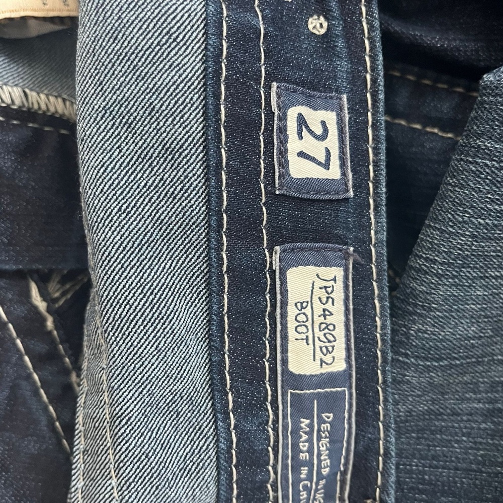 Miss Me Women's Embellish Pocket Flap Bootcut Jeans Size 27 Style JP5489B2 - Picture 11 of 13